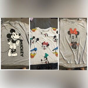 Disney Mickey & Minnie Mouse t shirt bundle .